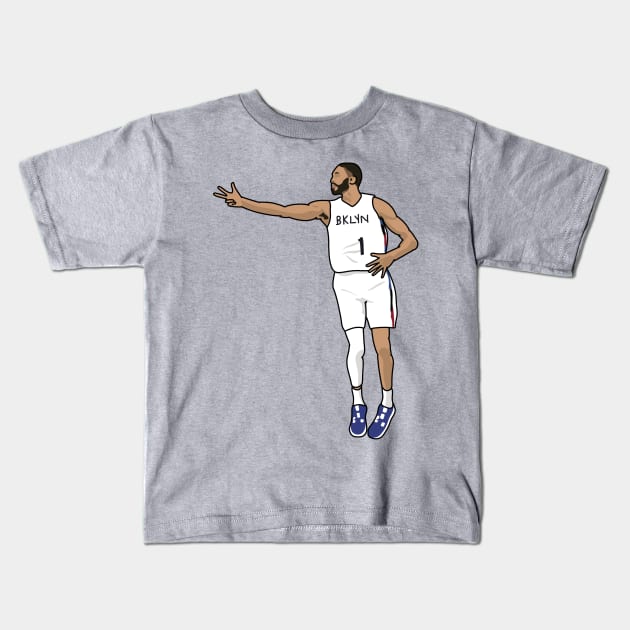 The three point mikal Kids T-Shirt by Rsclstar